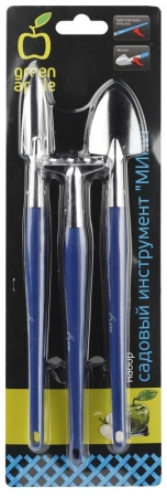 Набор садовый инструмент "МИНИ" (10/60) Green Apple Б0003068 Набор садовый инструмент "МИНИ" (10/60) Green Apple Б0003068