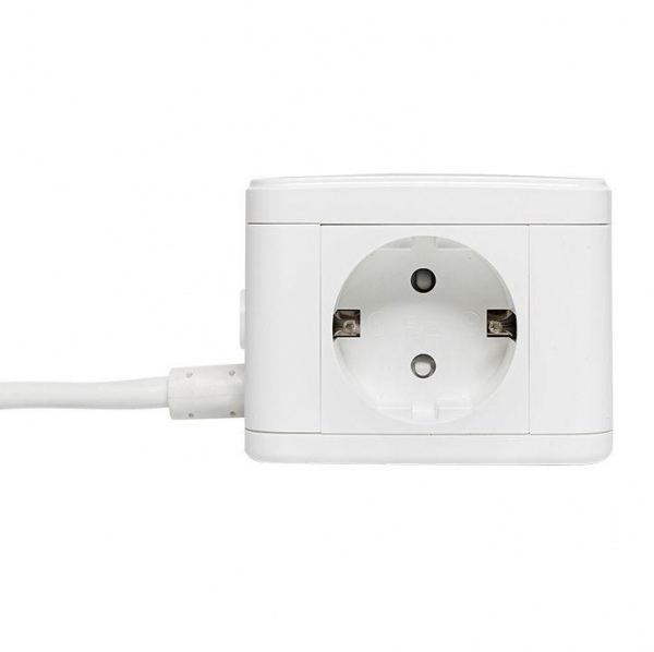 Удлинитель "Куб" 2х1.3м 3USB 2.4А+зарядное устройство 1кв.мм EKF UBA-CUB-3-WC Удлинитель "Куб" 2х1.3м 3USB 2.4А+зарядное устройство 1кв.мм EKF UBA-CUB-3-WC