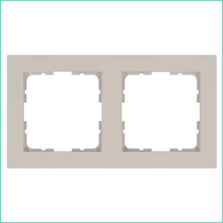 Рамка 2-м G-Classic тауп Jasmart G1002T Рамка 2-м G-Classic тауп Jasmart G1002T