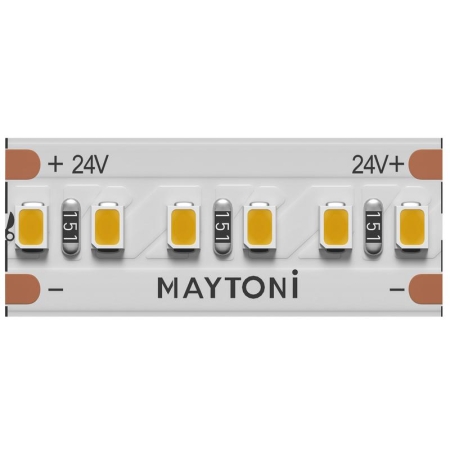 Лента светодиодная 24В 2216 8Вт/м 3000К IP20 (уп.5м) Maytoni 201061 Лента светодиодная 24В 2216 8Вт/м 3000К IP20 (уп.5м) Maytoni 201061
