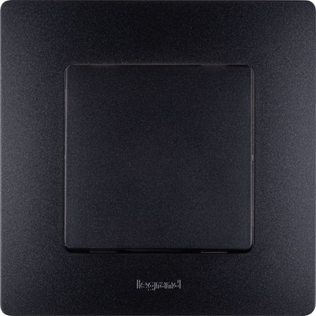 Рамка 1-м СП Etika IP20 антрацит IEK 672581