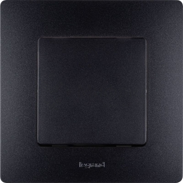 Рамка 1-м СП Etika IP20 антрацит IEK 672581