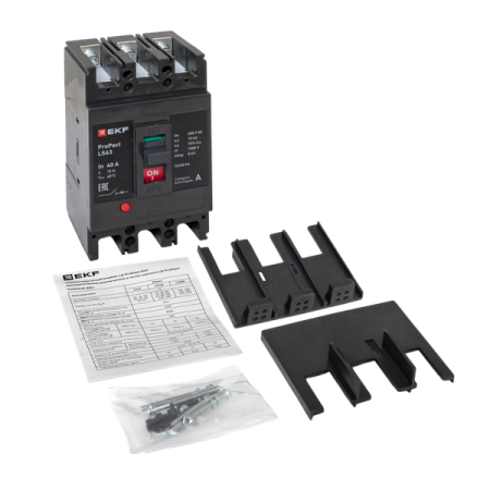 Выключатель автоматический 3п 40А 15кА LS63 ProPact EKF mccb-63-15-3-40-ls Выключатель автоматический 3п 40А 15кА LS63 ProPact EKF mccb-63-15-3-40-ls