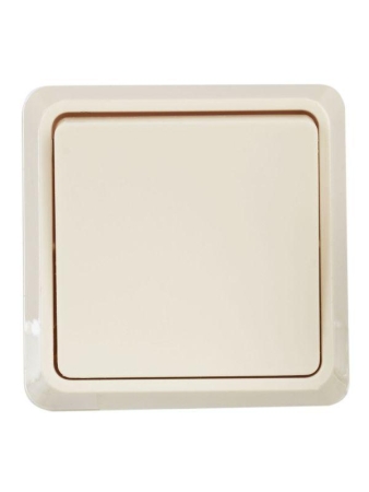 Выключатель 1-кл. ОП Октава 10А IP20 ВС20-1-0-ОКм крем. GENERICA EVO10-K33-10-DC