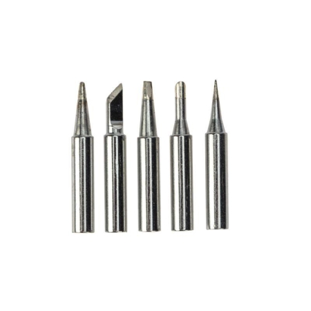 Паяльник керам. нагреватель 220-480град.C 220В/60Вт (подставка набор из 5 жал) Rexant 12-0614