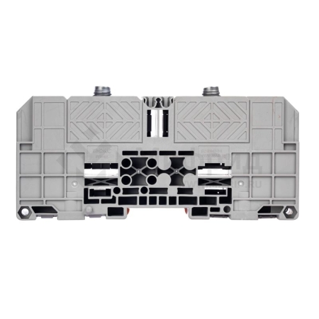 Клемма проходная болтовой зажим 2 точки подключения 185кв.мм сер. DKC FER-185