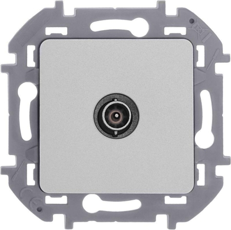 Розетка телевизионная проходная TV Inspiria 14дБ 5-862мГц механизм алюм. IEK 673862 Розетка телевизионная проходная TV Inspiria 14дБ 5-862мГц механизм алюм. IEK 673862