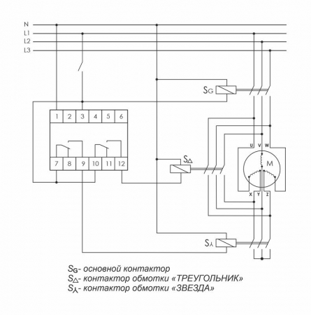 Реле времени PCG-417 2х8А 230В 2НО IP20 звезда-треугольник для пуска электродвиг. монтаж на DIN-рейке F&F EA02.001.020 Реле времени PCG-417 2х8А 230В 2НО IP20 звезда-треугольник для пуска электродвиг. монтаж на DIN-рейке F&F EA02.001.020