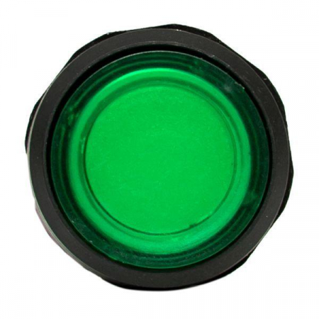 Кнопка SW2C-10D с подсветкой зел. NO 24В EKF sw2c-md-g-24