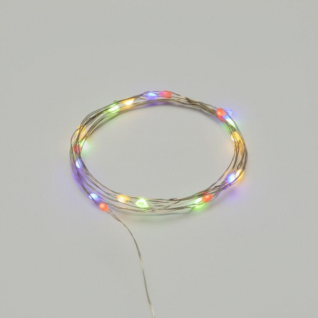 Гирлянда светодиодная "Роса" с крупными каплями 2м 20LED мультиколор 0.1Вт IP20 тонкий батарейный блок элементы питания 2хCR2032 (в компл.) Neon-Night 302-009 Гирлянда светодиодная "Роса" с крупными каплями 2м 20LED мультиколор 0.1Вт IP20 тонкий батарейный блок элементы питания 2хCR2032 (в компл.) Neon-Night 302-009