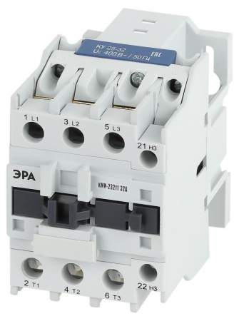 Контактор PRO KKM21-032-400-01-E КМИ-23211 32А 400В/АС3 1НЗ Эра Б0050442 Контактор PRO KKM21-032-400-01-E КМИ-23211 32А 400В/АС3 1НЗ Эра Б0050442
