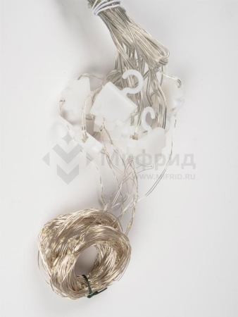 Гирлянда "Занавес" ICLLDM300W-C 300LED LED 3х3м 8режимов IP20 бел. SHLights 4690601054357