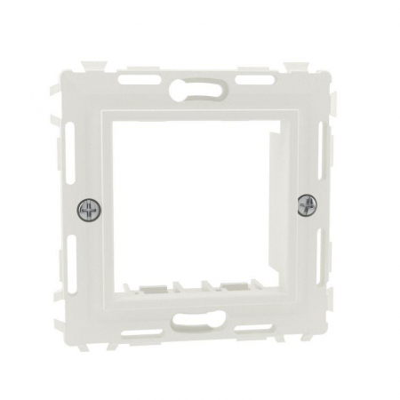 Каркас 1-м 2мод. BRAVA бел. (для СП) DKC 75020W Каркас 1-м 2мод. BRAVA бел. (для СП) DKC 75020W