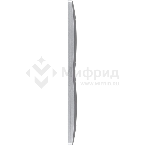 Рамка 2-м СП Etika IP20 алюм. IEK 672552