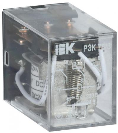 Реле РЭК 78-3 5А 24В DC IEK RRP20-3-05-024D
