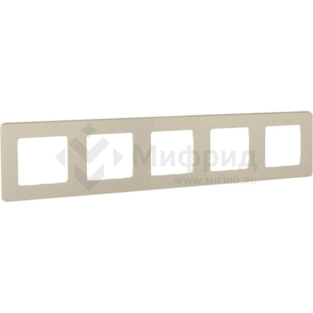 Рамка 5-м СП Inspiria IP20 сл. кость IEK 673971