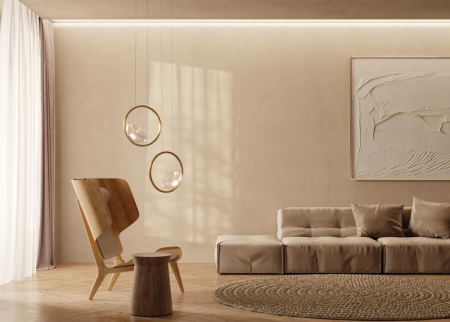 Лента светодиодная 24В 2835 4.8Вт/м 3000К IP20 (уп.5м) Maytoni 201009