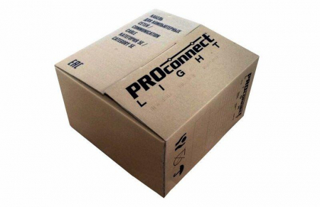 Кабель UTP 4х2х24AWG кат.5 омедн. алюм. (уп.305м) PROCONNECT LIGHT 01-0043-2 Кабель UTP 4х2х24AWG кат.5 омедн. алюм. (уп.305м) PROCONNECT LIGHT 01-0043-2