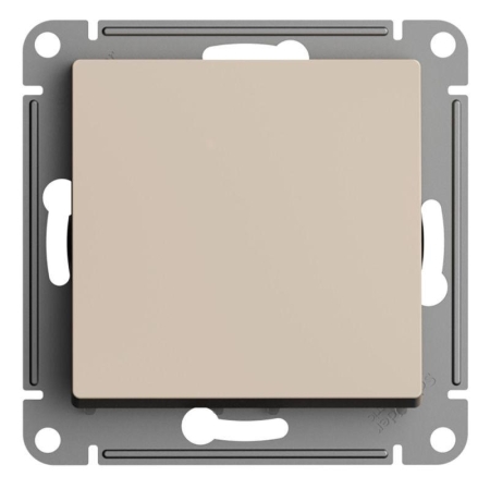 Выключатель AtlasDesign (сх. 1) 10AX с самовозвратом механизм песочн. SE ATN001215