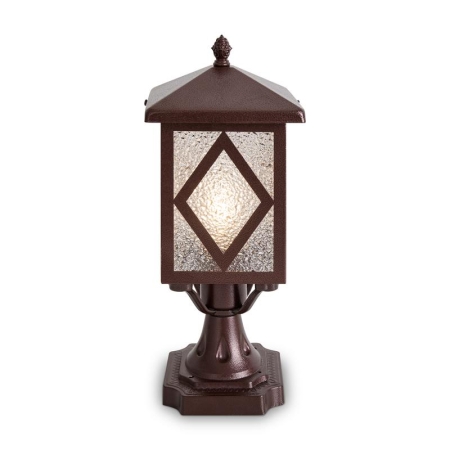 Светильник Heim 1х40Вт E27 IP44 ландшафтный Voltega VGL7210FL-01BR