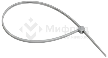 Хомут 2.5х200мм P6.6 стандартный сер. (уп.100шт) IEK UHH30-D025-200-100-K03