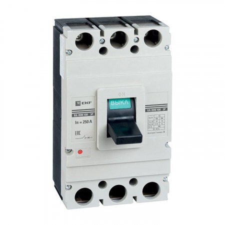 Выключатель автоматический 3п 400/315А 42кА ВА-99М PROxima EKF mccb99-400-315m Выключатель автоматический 3п 400/315А 42кА ВА-99М PROxima EKF mccb99-400-315m