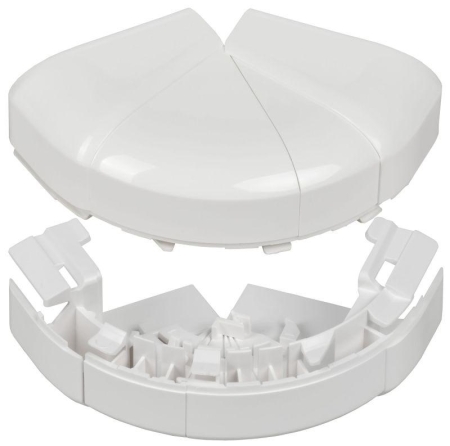 Угол для кабель-канала внешн. изменяемый 60-120град. для DLP 105х50 бел. ИЭК Leg 010619 Угол для кабель-канала внешн. изменяемый 60-120град. для DLP 105х50 бел. ИЭК Leg 010619