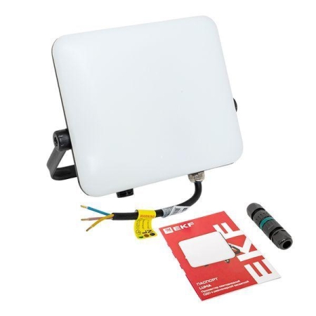 Прожектор светодиодный СДО-4004 50Вт 4000К IP65 с равномерной засветкой LUMA EKF FLL-4004-50-4000 Прожектор светодиодный СДО-4004 50Вт 4000К IP65 с равномерной засветкой LUMA EKF FLL-4004-50-4000