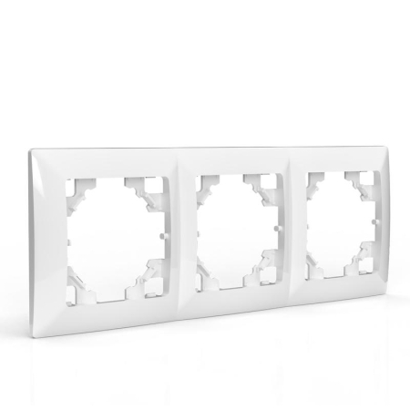 Рамка 3-м AVA бел. TOKOV LIGHT TKL-AV-RM3-C01 Рамка 3-м AVA бел. TOKOV LIGHT TKL-AV-RM3-C01