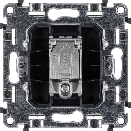 Розетка телевизионная TV 1-м Valena Allure 0-2400МГц с топологией "звезда" с лицев. панелью механизм сл. кость Leg 753851 Розетка телевизионная TV 1-м Valena Allure 0-2400МГц с топологией "звезда" с лицев. панелью механизм сл. кость Leg 753851