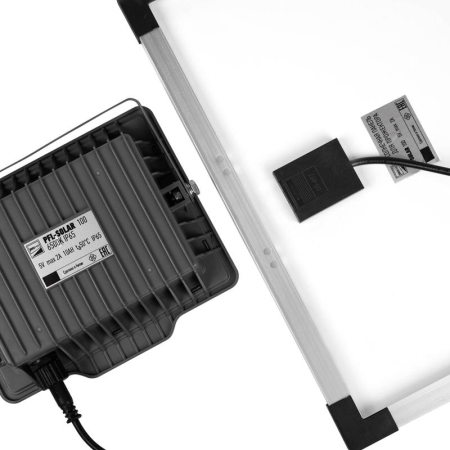 Прожектор светодиодный PFL SOLAR 100 6500К IP65 ДО с солнечн. панелью и пультом в компл. Pro JazzWay 5044418 Прожектор светодиодный PFL SOLAR 100 6500К IP65 ДО с солнечн. панелью и пультом в компл. Pro JazzWay 5044418