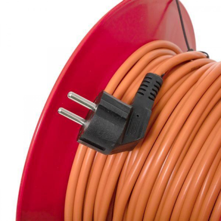 Удлинитель на катушке 4х30м без заземл. 6А IP20 Атлант 2.0 1.3кВт ПВС 2х0.75 PROxima EKF UKA02-06-275-4-30