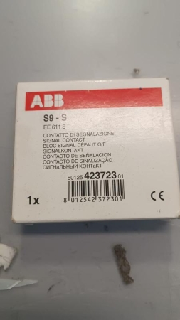 Контакт сигнал. 1NO+1NC S9-S ABB 16056118 Контакт сигнал. 1NO+1NC S9-S ABB 16056118