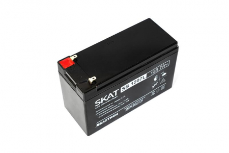 Аккумулятор 12В 7А.ч макс. ток заряда 2.1А SKAT SB 1207L Бастион 2534 Аккумулятор 12В 7А.ч макс. ток заряда 2.1А SKAT SB 1207L Бастион 2534