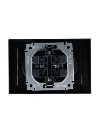 Розетка 2-м СП BRITE РСш12-2-БрМ 10А в сборе без заземл. защ. шторки маренго IEK BR-R23-10-K35-F Розетка 2-м СП BRITE РСш12-2-БрМ 10А в сборе без заземл. защ. шторки маренго IEK BR-R23-10-K35-F