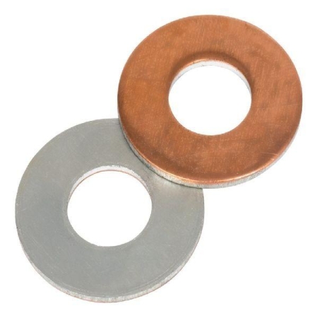 Шайба ШАМ 24/11 алюмомедн. EKF sham-24-11