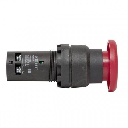 Кнопка SW2C-11MZ повор. гриб кр. NO+NC EKF sw2c-mz-r Кнопка SW2C-11MZ повор. гриб кр. NO+NC EKF sw2c-mz-r