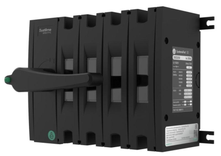Выключатель-разъединитель SYSTEMEPACT SD250 4п 250А рукоятка фронт. слева (зак. отдельно) SE SSD02504LF0250 Выключатель-разъединитель SYSTEMEPACT SD250 4п 250А рукоятка фронт. слева (зак. отдельно) SE SSD02504LF0250
