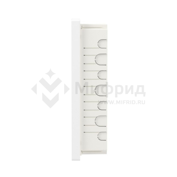 Щиток встраиваемый Фрейм (FRAME) ЩРв-п-24 24мод с тонированной дверцей с 4 шинами PEN (2шт на 8 отверст. и 2шт на 6 отверст.) бел. DKC F24B1WD