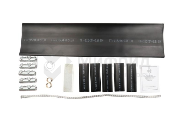 Муфта кабельная соединит. 1кВ HJ2P-01/5x70-120C (5ПСтБ-1-70-120) пластмас. изоляция; с броней; с болтов. соединителями; ППД НИЛЕД 16000391