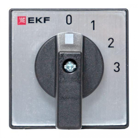 Переключатель кулачковый ПК-1-101 1п 10А "0-1-2-3" EKF pk-1-101-10 Переключатель кулачковый ПК-1-101 1п 10А "0-1-2-3" EKF pk-1-101-10