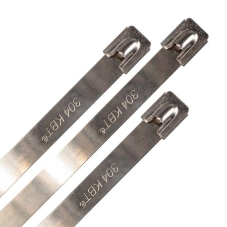 Хомут кабельный СКС (304) 4.6х150 стальной (уп.100шт) Fortisflex 74909