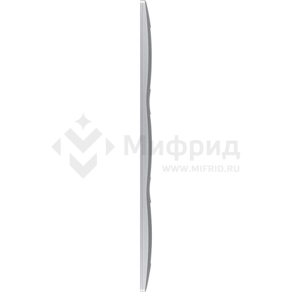 Рамка 3-м СП Etika IP20 алюм. IEK 672553