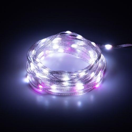 Гирлянда светодиодная "Нить" 10м RGB умная управление через мобильное приложение ERASG -01 Эра Б0060432 Гирлянда светодиодная "Нить" 10м RGB умная управление через мобильное приложение ERASG -01 Эра Б0060432