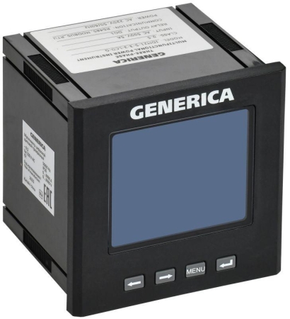 Мультиметр цифровой щитовой 3ф DO RS-485 96х96 LCD GENERICA IDM21-5-3-3-LCD-G Мультиметр цифровой щитовой 3ф DO RS-485 96х96 LCD GENERICA IDM21-5-3-3-LCD-G