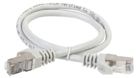 Патч-корд кат.5е FTP 0.5м сер. ITK PC01-C5EF-05M Патч-корд кат.5е FTP 0.5м сер. ITK PC01-C5EF-05M