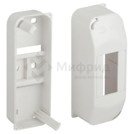 Корпус пластиковый КМПн 1/2 IP20 навесной SIMPLE бел. ЭРА Б0062279