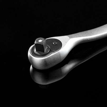 Ключ-трещотка для торцовых головок 1/2 СrV 72 зубца Kranz KR-12-8401