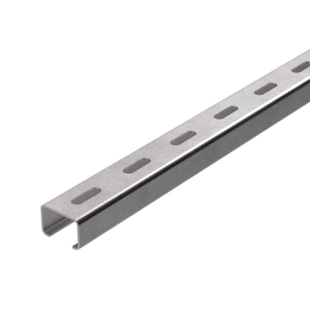 Траверса монтажная С-образ. 30х20 L500 сталь 2мм Промрукав PR16.1136