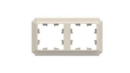 Рамка 2-м AtlasDesign Antique универс. беж. SE ATN100202